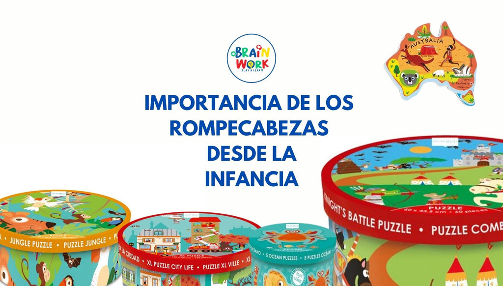 La importancia de los rompecabezas desde la infancia