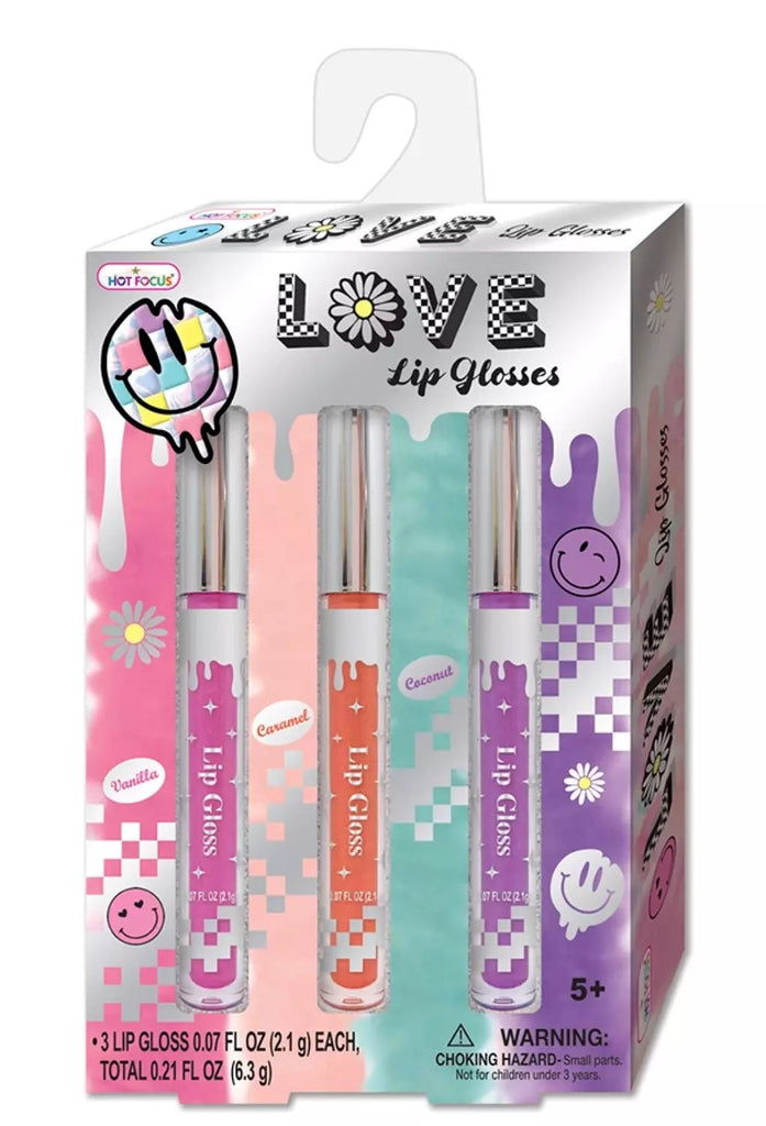 Brillos Labiales Love - Love Lip Glosses, Cool Vibes para niñas en Panamá